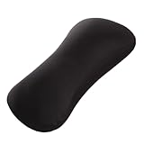 Nackenkissen aus Mikroperlen, Nackenhörnchen mit Mikroperlen zum Schlafen, ergonomisch, tragbar, für Reisen, Auto, Flugzeug, Büro, Bett