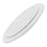 Dachlüftungsventilator, Entlüftung, Yachtlüftungsabdeckung, runde RV-Entlüftungsabdeckungen for Badezimmer auf dem Dach und Wechselstromsteckdosen, Lamellendesign for effiziente Belüftung von Wohnmobi