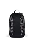 satch air Schulrucksack ab 5. Klasse gepolstert 26L Stauraum standfest Laptopfach Dark Skate - Schwarz