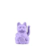 DONKEY Lucky Cat Mini | Lilac - Japanische Glücksbringer Winkekatze in Lila, 9,8 cm hoch