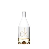 CALVIN KLEIN ck IN2U Eau de Toilette for her, floral-fruchtiger Damenduft, 100ml