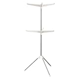 Unser faltbarer Wäscheständer verfügt über eine stabile Basis, rutschfeste Beine und eine robuste Stativablage, die ihn sehr zuverlässig macht. Er wird nicht herunterfallen, bleibt auf der Höhe