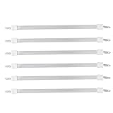 Homoyoyo 6 Stück Teiliges Quarz-heizelement Infrarot-heizstab Ersatz für Elektroheizer Schneller Wärmeaufbau Energiesparendes Heizrohr für Kleine Räume und Werkstätten