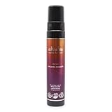 ahuhu organic hair care Cinnamon Plum Pop Up! Volume Mousse 300 ml I Veganer Volumenschaum I mit Zimt-Pflaume-Duft & pflanzlichem Volumenbooster aus Maisstärke I limitierte Edition