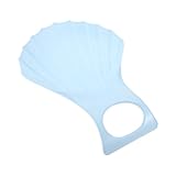 Mikikit Dicker Schlitten aus Robustem Kunststoff für Schnee Sand und EIS Vielseitiger Winter und Strandschlitten Sicher und Einfach zu Benutzen für Anfänger und Outdoor Spaß