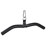 Generisches T-Form-Rücken Muskelbuilder Pull Bar Fitnessstudio Arm Training Riemenscheibe Griff Curl Tricep Drücken Sie die Bar für leistungsstarke Rücken- und Trizep-Krafttraining