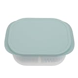 ULTECHNOVO 1Stück Lebensmittel Aufbewahrungsbox mit Abtropfschale für Kühlschrank Versiegelte und Gemüsebox Mehrzweck Abnehmbarer Innenteil Langlebig