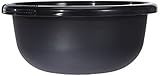 Curver 01813-308-03 Rundschüssel 4 L, Plastik, anthrazit, 28 x 28 x 12 cm