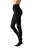 Gi&Gi strumpfhose damen 120 den Blickdicht warme Strumpfhose matte Optik breiter Komfortbund Baumwollzwickel Damen (DE/NL/SE/PL, Alphanumerisch, L, XL, Regular, Regular, black)