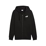PUMA Herren ESS No. 1 Logo Full-Zip Hoodie TR Sweatjacken, PUMA Black, XL