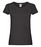 Fruit of the Loom T-Shirt Medium Schwarz