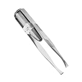 Beleuchtete Pinzette,Make Up Led Licht Wimpern Augenbrauen Haarentfernungs Pinzette | Kosmetik Makeup Werkzeuge Für Unerwünschte Gesichtsbehaarung | Für Damen Herren