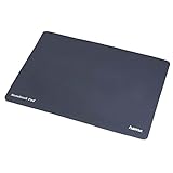 Hama Mouse-Pad 3in1: Mikrofaser-Mauspad, Display-Schutz und Reinigungs-Tuch, geeignet für Notebooks mit Einer Bildschirmdiagonale von 40cm (15,6 Zoll), anthrazit