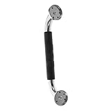 DECOMELODY Haltegriff Edelstahl mit Rutschfestem Silikongriff Badewannengriff für Senioren Toilettenstütze Langlebig Sicherheitsgriff Badezimmer Einstiegshilfe