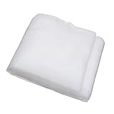 Milisten 1Stück Dicke Insektenschutz Gewächshausfolie Maschen für Gemüse und Früchte Weiß Pflanzendecke mit Optimaler Belüftung und Lichtdurchlässigkeit für Effektiven Schutz