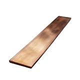 Metallplatte 0,8 x 25 x 150 mm 99,5% reines Kupferplatten-Elektroden-Opferanoden-Beschichtungsblatt Kupfer mechanisch