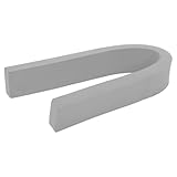 FONDOTIN Wiederverwendbarer Wasserabsorbierender Schwammstreifen für Fensterbank Wetterfester Kondenswasserabsorber 850x70x30mm Grauer Pva Schutz für Flüssigkeitslecks