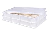 FUMOSA ital. Pizzaballen-Box Set »Profi« (60x40) - 2x Box + 1x Deckel