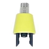 HSKRKOW 1 Stück Nasenhaar-Ersatz-Köpfe,Ersatzklinge Nasenhaartrimmer Aufsätze Für O- Blade Ersatzklinge Qp2724 Qp2834 Qp2520/30 Qp2620/30,Wasserdichte Dual Klingen(A)