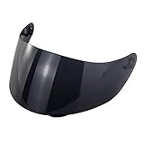 ERYUE Motorrad Windschutz,Motorrad Windschutz Helm Objektiv Visier Vollgesichts Fit für AGV K1 K3SV K5