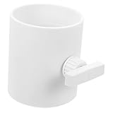 IWOWHERO PVC Luftstromregelventil Manuell Langlebiges Pvc material Präzise Luftvolumensteuerung Rückstauklappe für Lüftungskanäle Geeignet für Klima Belüftungssysteme