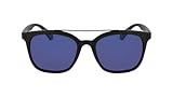 Columbia Unisex Adult Sunglasses C570SP SUN TREK - Matte Black/Blue Mirror with Blue Mirror Lens
