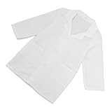 Gogogmee Laborkittel für Wissenschaftler Waschbares Kostüm für Rollenspiele Mantel für Jungen für Schulaufführungen und Kostümpartys Verschiedenen