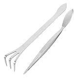 HEMOTON 1Satz Bonsai Werkzeug Teiliges Pinzette und Bodenlockerungswerkzeug für Bonsai Pflege und Moosentfernung zu Handhaben für Anfänger