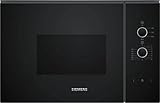 Einbau-Mikrowelle Kapazität 20 Liter Leistung 800 Watt Breite 60 cm Farbe Schwarz - BF520LMA1 iQ300