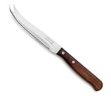 Arcos Käsemesser - Serrierte Edelstahlklinge 105 mm, Holzgriff, Edelstahlnieten, Serie Latina