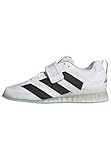 adidas Unisex Adipower 3 Gewichtheberschuh Cloud White/Core Black/Crystal Sky 36