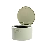 Zqxnt Trash Can Desktop Müll Sundies Aufbewahrungsbox Wohnzimmer Schlafzimmer Küchenbüro Studie Für Autos Haushaltssamt Desktop Mülleimer Mit Schwingender Deckel