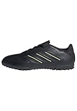 adidas Unisex COPA Pure III Club Turf Football Boots, core Black/DGH solid Grey/Lucid Lemon, 43 1/3 EU