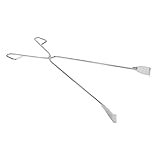 SOIMISS Müllklammer Behälter lang Garbage-Grabber-Tool wählen Grill Wurf Müllzangengreifer Außen Müll kann Greifzange Abfallsammler abfalleimer werkzeug Scherenzange Edelstahl Müllclip