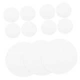 HIAKDOFT 100 Stück Einweg Kaffee Filterpapier Rundfilter für Handfilter Kanne Espressopads Feinporig Einweg Kaffeefilter für Reinen Geschmack