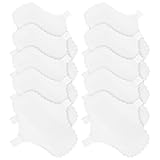 TOYANDONA 10 Stück Teiliges Waschbare Wiederverwendbare Baumwoll slipeinlagen mit Hoher Saugfähigkeit Auslaufsicher Atmungsaktiv für Frauen bei Schwerem Fluss und Nächte Komfortabel und