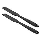 DECHOUS 2 Stück Silikon Wachsstäbchen Große Antihaftbeschichtete Spatel für Haarentfernung an Körper und Gesicht Wiederverwendbare Waxing Applikatoren für Frauen und Männer