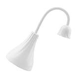 JOINPAYA Nagellampe UV LED Nageltrockner für Gelnägel Weiß mit Tageslichtähnlichem Licht Kompakter Salon Maniküretrockner für Nagelkleber Nagelgel