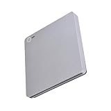 Yardenfun 1satz USB Dual Interface Externer Cd Tragbarer Ultradünner Cd DVD Mit Hoher Übertragungsgeschwindigkeit Kompatibel Mit Für Home Office Und Laptop Silber