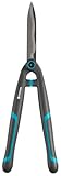 Gardena Heckenschere EasyCut: Leichte Gartenschere zum Schneiden von Hecken und Sträuchern, 20 cm, antihaftbeschichtete Messer, ergonomische Kunststoffgriffe (12301-20)