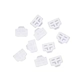 Ksikdeg RJ45 Anti-Schutzstecker für Laptop, Computer, Router, RJ45-Stecker, 100 Stück