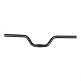 EBTOOLS Fahrrad-Lenker, Aluminium, Mountainbike-Lenker, 25,4 mm x 520 mm, Schwarz