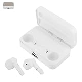 NUOBESTY Kabellose Ohrhörer mit Spiegelbildschirm True Wireless Headset Sport Earbuds mit Kristallklarem Sound Kompatibel für Vielseitige Geräte zum Laufen und Alltag