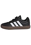 adidas Unisex VL COURT 3.0 SHOES Kids Nicht-Fußball-Halbschuhe, Core Black/Cloud White/Core Black, 35 EU