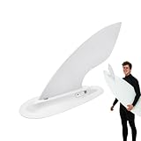 Aufblasbare Paddle Board Flossen Ersatz | 9 Zoll Single Center Fin | Paddle Board Zubehör Schnellspanner Surfboard Schwanz Fin für Longboard