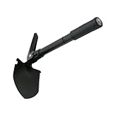 TOYANDONA 1 Stück Outdoor Klappschaufel Multifunktionale Garten und Camping Schaufel für Graben Sägen und Hämmern Tragbar Leicht für Outdoor Aktivitäten