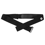 ELAYARD Herzfrequenzmesser Brustgurt Verstellbarer Bequemer Sport Brustgurt aus Elastischem Nylongewebe für Optimale und Beim Training Kompatibel mit Fitnessuhren