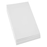 Angoily 15 Stück Express-Mailing-Brief CD-Versandboxen Mailingumschläge große Umschläge für Dokumente Fotoumschläge zum Versenden flache Mailer 250 g weißer Karton