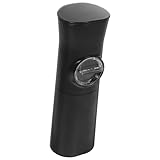 Gadpiparty Elektrische Pfeffermühle Edelstahl Klein mit Transparentem Behälter Praktischer Küchenhelfer für Pfeffer und Gewürze Handlich und Leicht Transportierbar