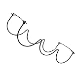 VALICLUD Praktisches Weinregal aus Metall Wellenförmiger Flaschenhalter für Unterschrank Geeignet für Wohnzimmer Weinkeller und Küchenaufbewahrung